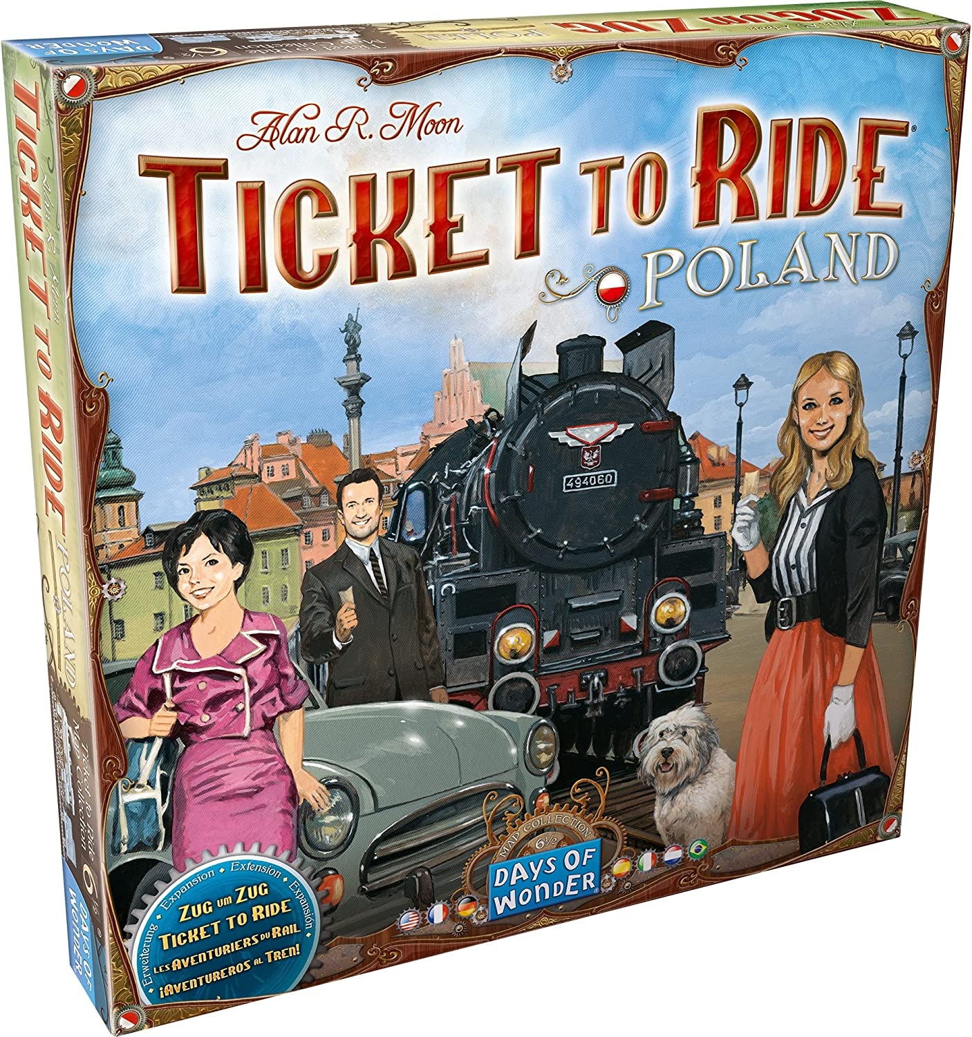 Настольная игра Ticket to Ride: Poland (Билет на поезд: Польша) купить  недорого с доставкой по Украине | интернет магазин Geekach Shop