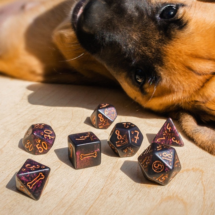Набір кубиків DOGS Dice Set: Luna (7)