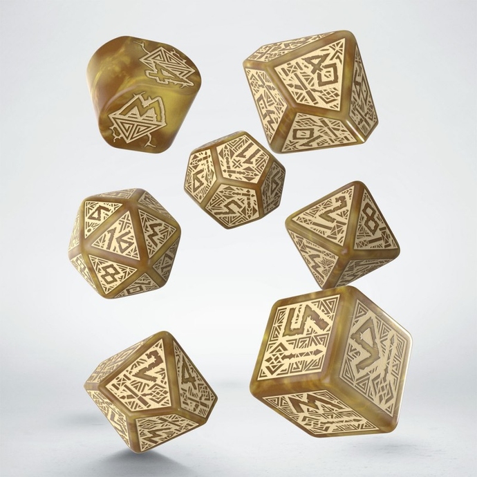 Набор кубиков Dwarven Gold Modern Dice Set (7)