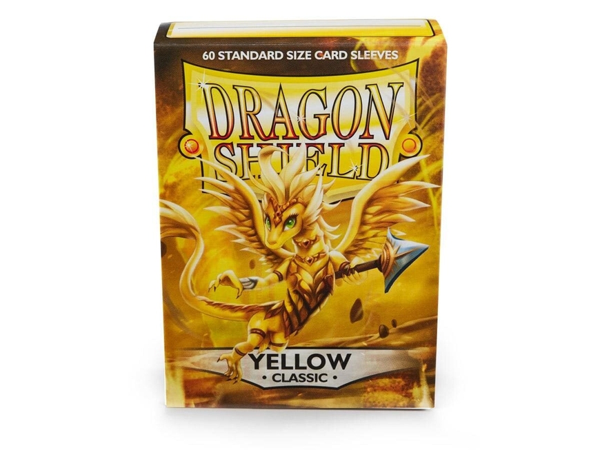 Протектори Dragon Shield Sleeves: Classic - Yellow (60)