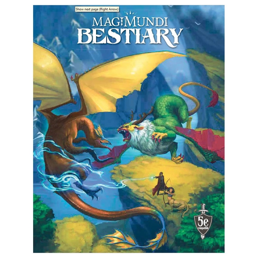 Magimundi Bestiary D&D 5th Edition