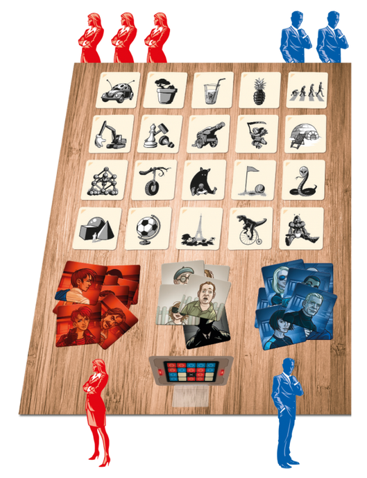 Кодові імена: Малюнки (Codenames: Pictures) Класичний дизайн
