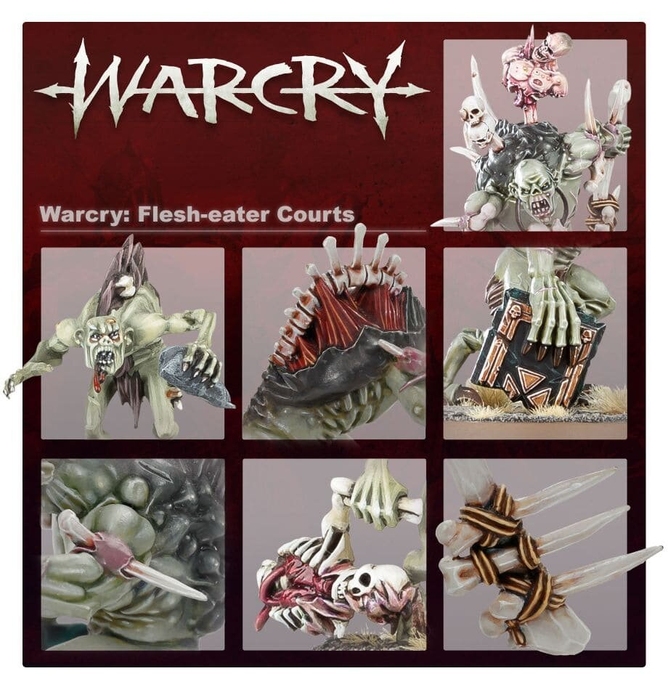 Warcry: Flesh-eater Courts (Пожирачі Плоті)