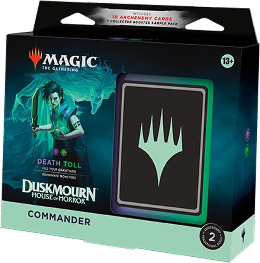 Commander Deck Death Toll Duskmourn: House of Horrors Magic The Gathering АНГЛ