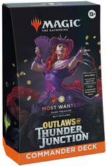 Commander Deck Most Wanted Outlaws of Thunder Junction Magic The Gathering АНГЛ