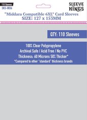 Протекторы Sleeve Kings (127x153 mm) Middara Compatible 6XL (110 шт)