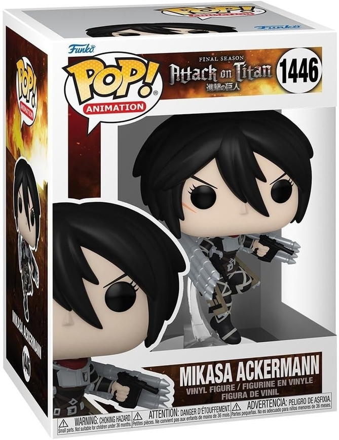 Микаса Аккерман - Funko POP Animation Attack On Titans #1446: Mikasa Ackerman