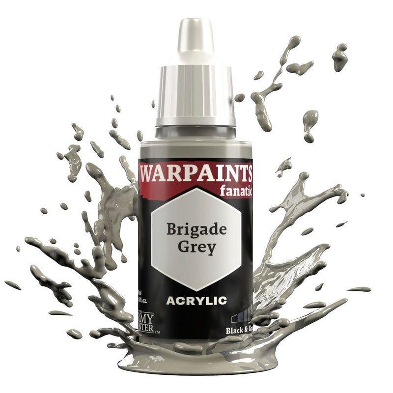 Фарба Acrylic Warpaints Fanatic Brigade Grey