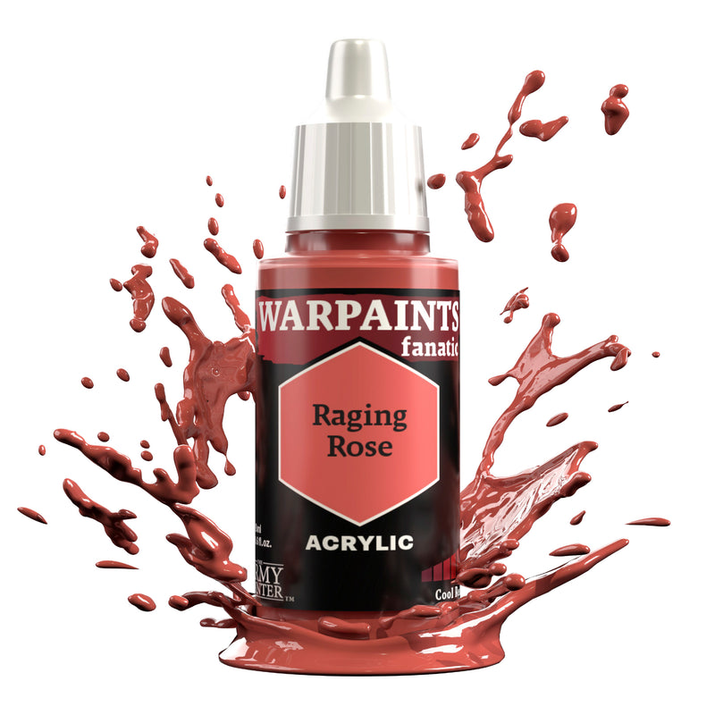 Краска Acrylic Warpaints Fanatic Raging Rose
