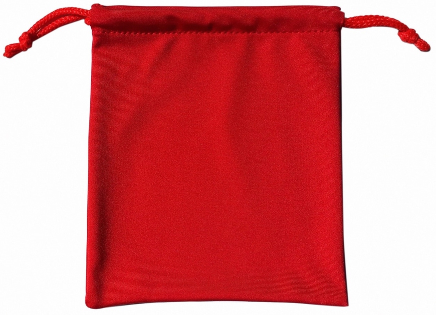 Мішечок червоний класичний 17х14 см (Мікродайвінг)