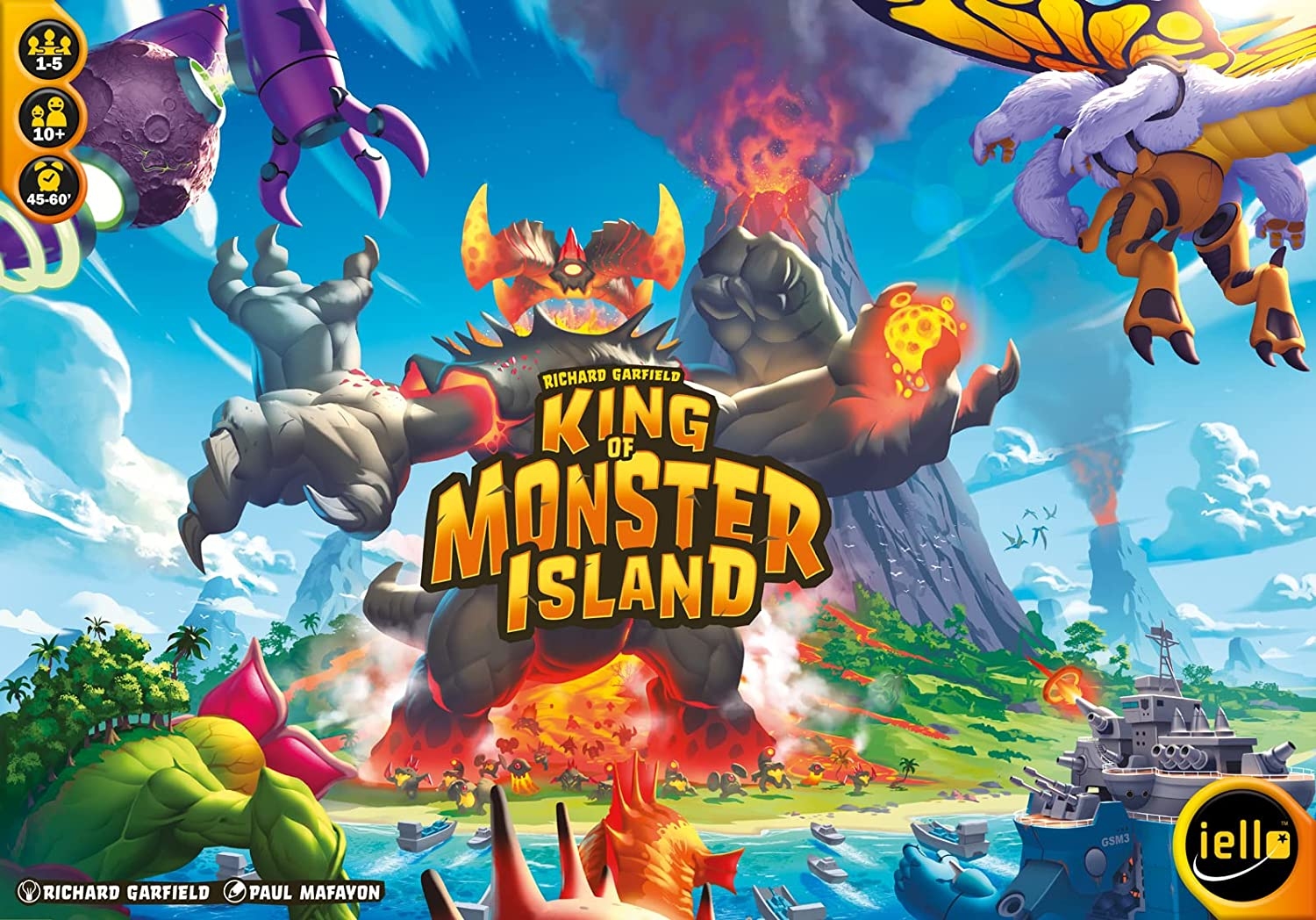 Настольная игра King of Monster Island купить недорого с доставкой по  Украине | интернет магазин Geekach Shop