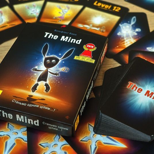 Настільна гра The Mind (українською) купити недорого з доставкою