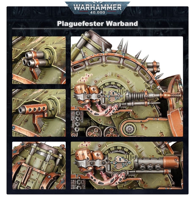 Death Guard: Plaguefester Warband Warhammer 40000