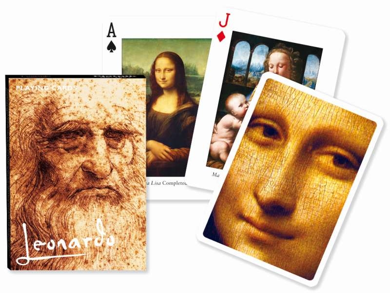 Игральные карты Leonardo da Vinci 55 карт
