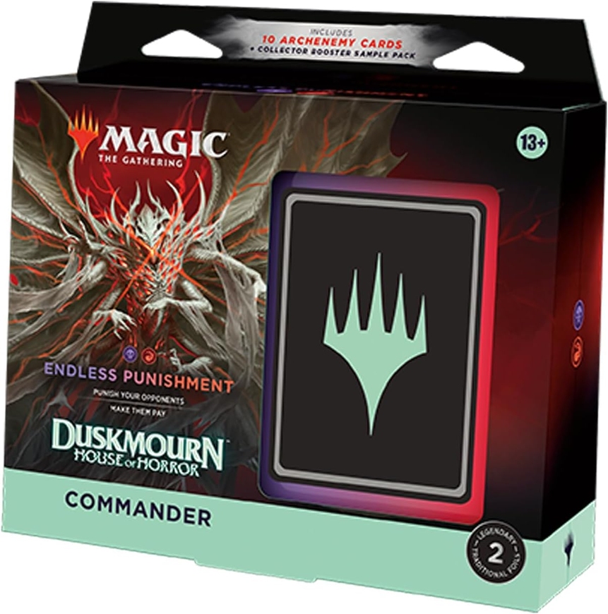 Commander Deck Endless Punishment Duskmourn: House of Horrors Magic The Gathering АНГЛ