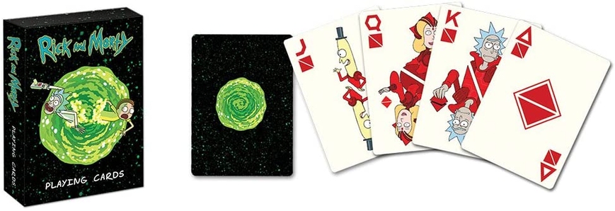 Карти гральні Waddingtons Рік і Морті. Rick & Morty Playing Cards