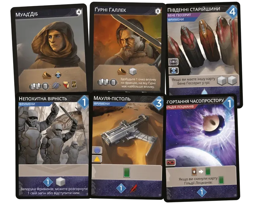 Игровой процесс Dune Imperium Uprising