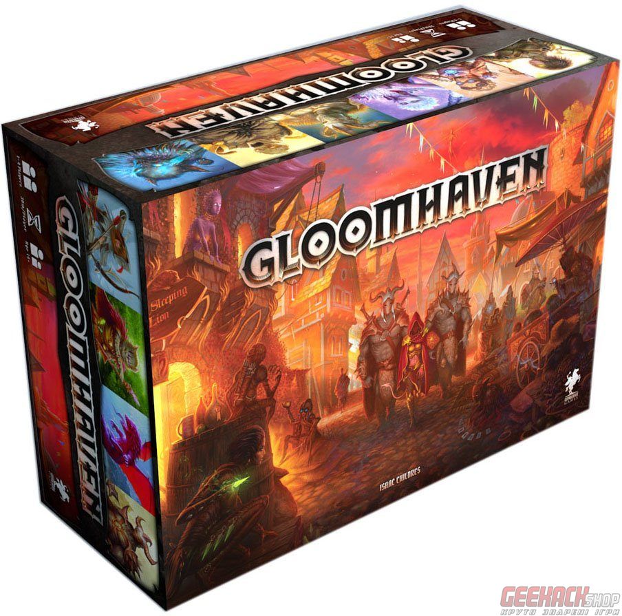 Настольная игра gloomhaven мрачная гавань забытые круги дополнение