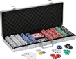 Набір для гри в покер у алюмінієвому кейсі (500 фішок)