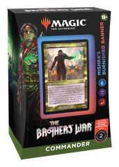 Commander Deck Mishra's Burnished Banner The Brothers War Magic The Gathering АНГЛ