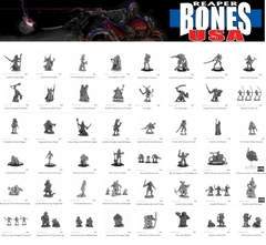 Мініатюри Bones: USA: Introductory Package в асортименті, Ассорті