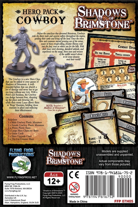 Shadows of Brimstone: Cowboy Hero Pack