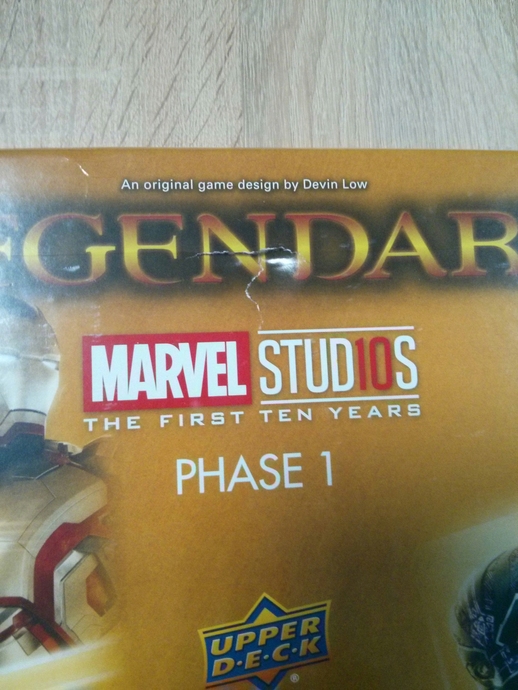 Legendary: Marvel Deck Building Game - Marvel Studios the First Ten Years - Phase 1
