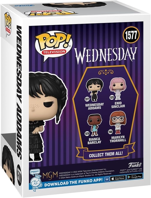 Венздей - Funko Pop TV Wednesday #1577: Rave'n Wednesday Addams