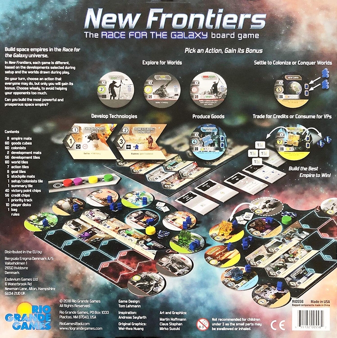 Race for the Galaxy: New Frontiers (Боротьба за галактику: Нові рубежі)