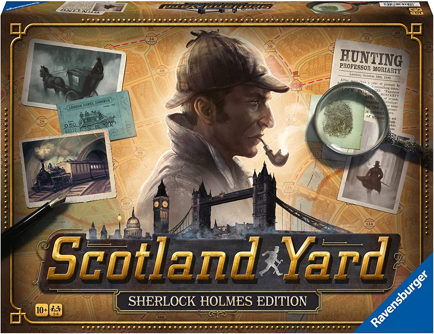 Настольная игра Scotland Yard: Sherlock Holmes Edition купить недорого с  доставкой по Украине | интернет магазин Geekach Shop