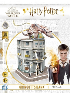 Банк Ґрінґотс Пазл 3D Гаррі Поттер (Gringotts Bank Set 3D puzzle Harry Potter)