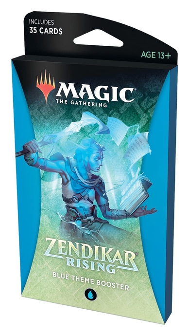 Тематический бустер Zendikar Rising Синий АНГЛ Magic The Gathering