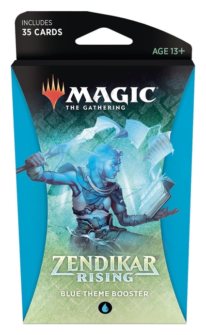 Тематический бустер Zendikar Rising Синий АНГЛ Magic The Gathering