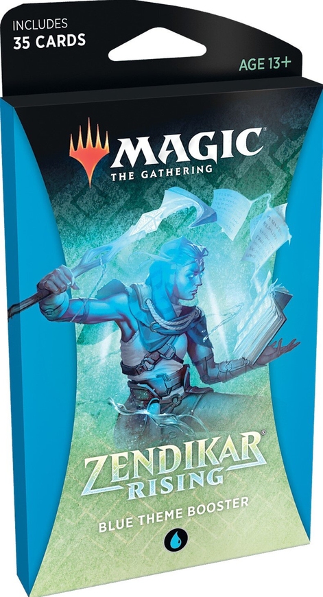 Тематичний бустер Zendikar Rising Синій АНГЛ Magic The Gathering