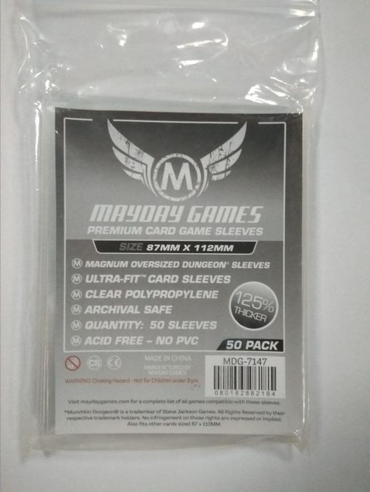 Протектори Mayday (87x112 mm) Premium Munchkin Dungeon (50 шт)