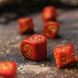 Набір кубиків Dragons Modern Dice Set: Ruby (7)