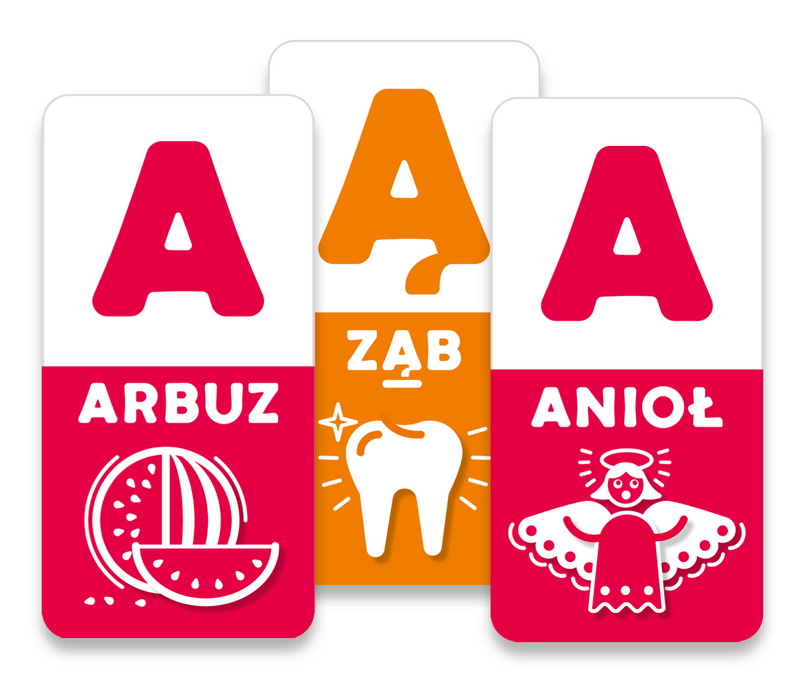 ABC tęcza. Польская азбука