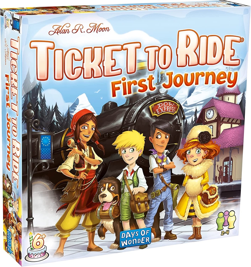 Ticket to Ride: First Journey. Europe (Квиток на потяг Junior)