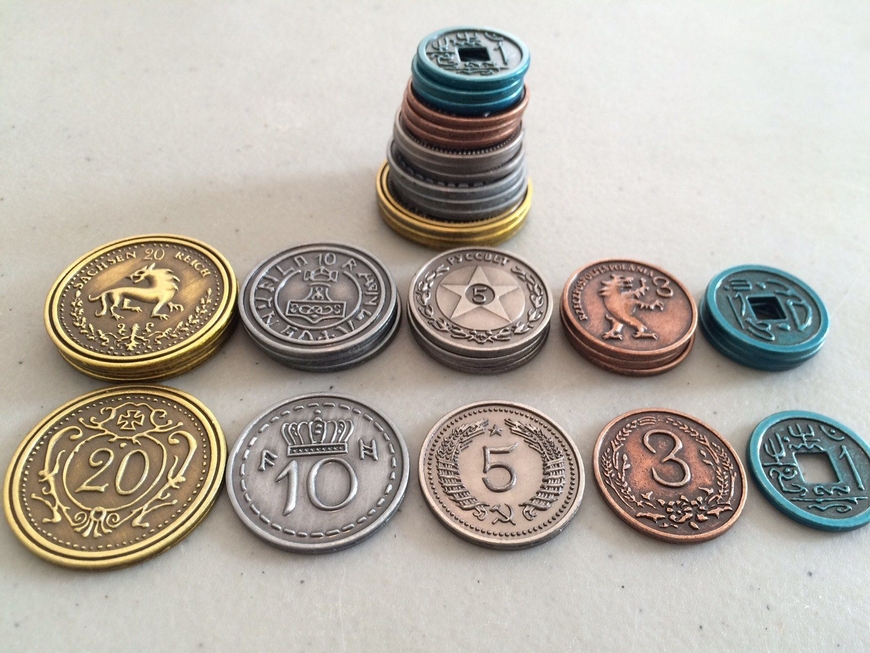Коса: металеві монети (Scythe: Metal Coins)