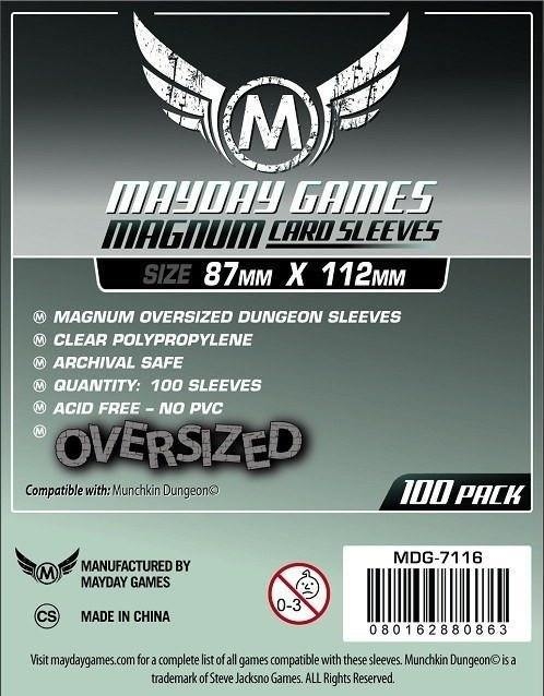 Протекторы Mayday (87x112 mm) Standard Munchkin Dungeon (100 шт)