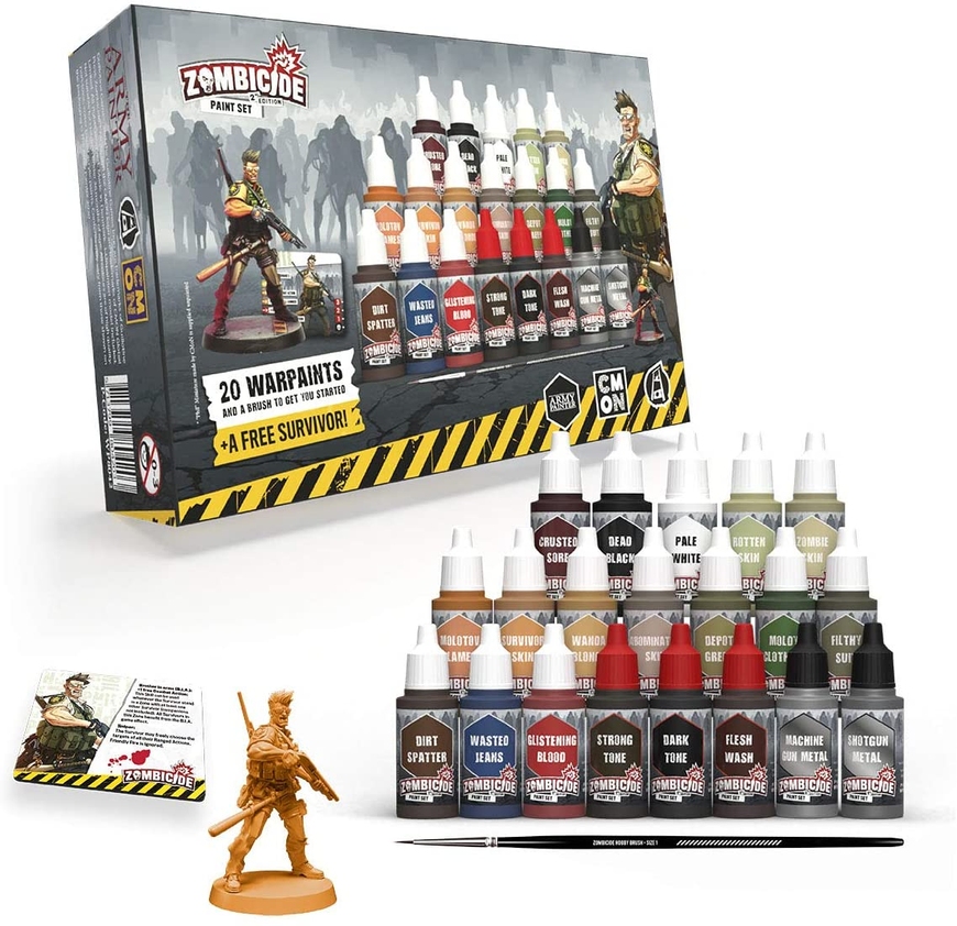 Набір фарб Zombicide 2nd Edition Paint Set