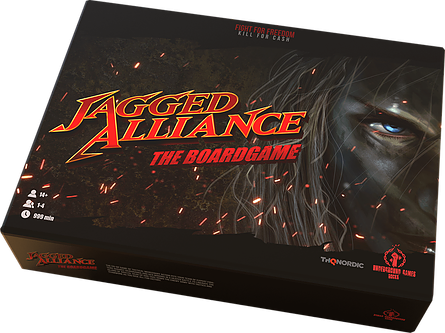 Jagged Alliance: The Board Game KICKSTARTER + Underground