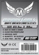 Протектори Mayday (66x91 mm / 63.5x88 mm) Premium Grey Backed (сіра сорочка) (80 шт)