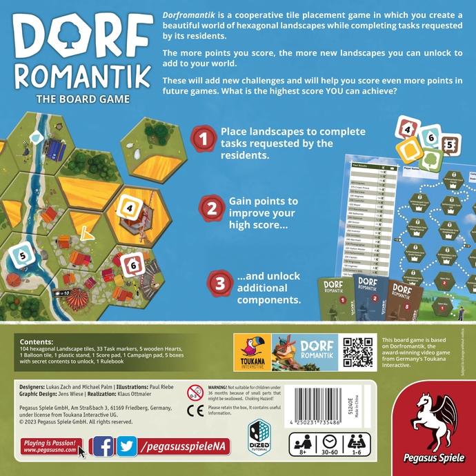 Dorfromantik: The Board Game (Фермерськи Пригоди)