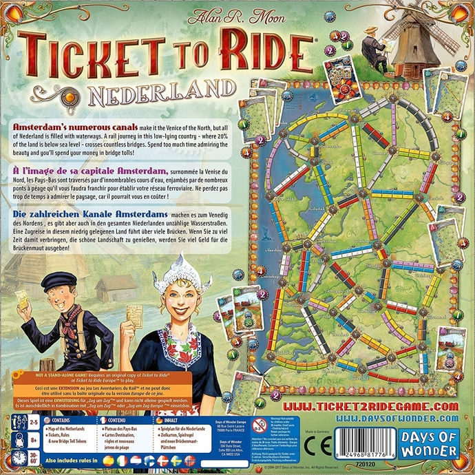 Ticket to Ride: Nederland (Квиток на поїзд: Нідерланди)