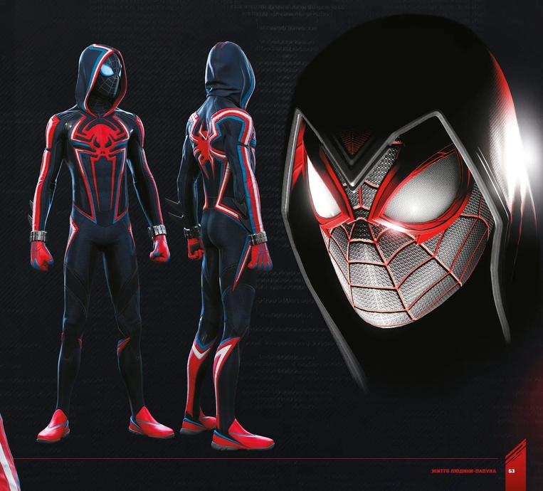 Артбук Marvel's Spider-Man. Miles Morales: Мистецтво Гри