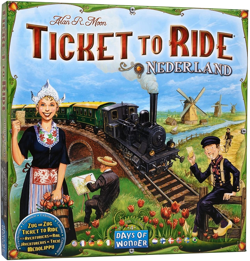 Ticket to Ride: Nederland  (Билет на поезд: Нидерланды)