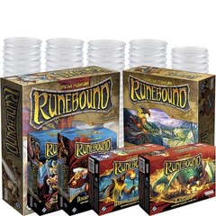 Защита для жетонов Runebound + 5 допов - комплект