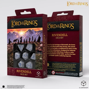 Набір кубиків The Lord of the Rings: Rivendell Dice Set - Stone