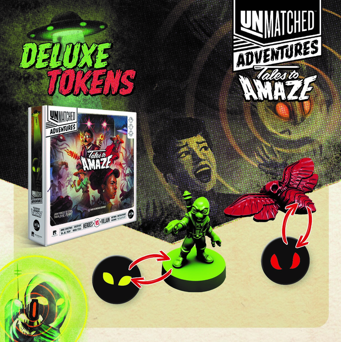 Unmatched Adventures: Tales to Amaze - Deluxe Tokens